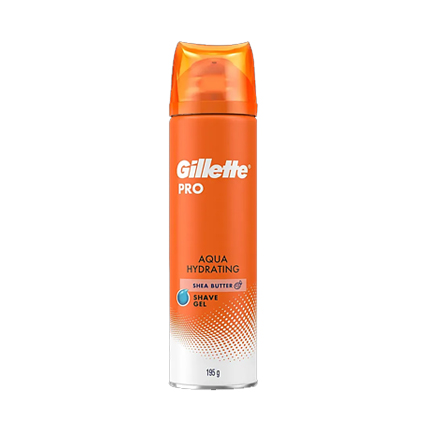 Gillette Shaving Gel Pro Aque Hydrating Shea Butter 